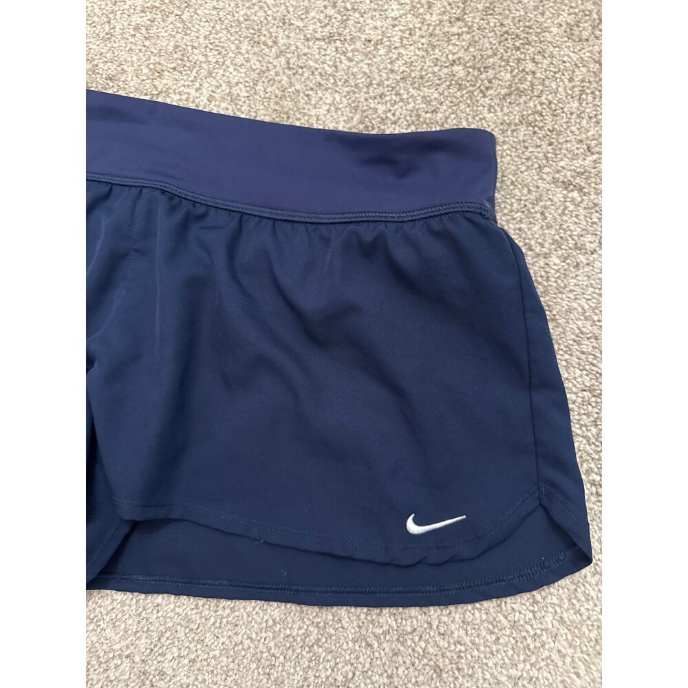 Nike Women's Midnight Navy Solid Element Quick Drying Swimming Boardshorts, XL - Picture 4 of 8